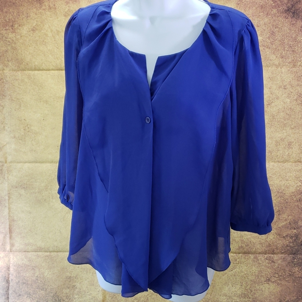 Adiva blue blouse